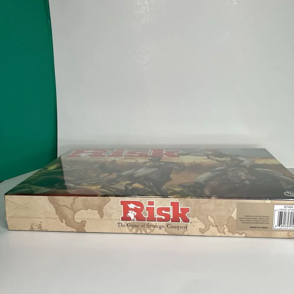 Risk The Game of Strategic Conquest Board Game Hasbro Sealed New